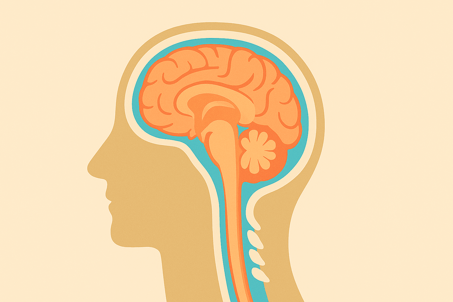Symbolic representation of CSF fluid.